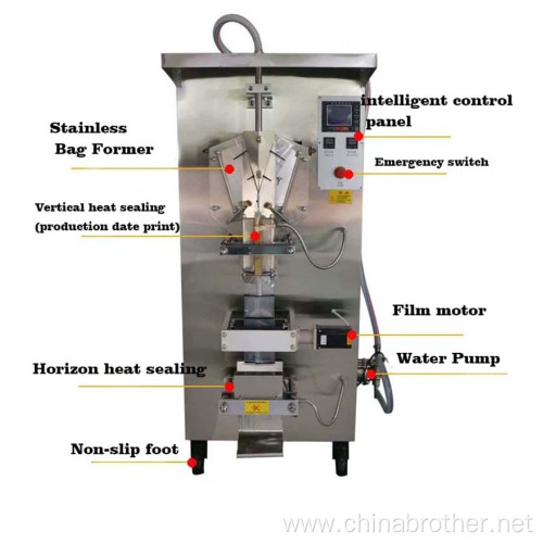 Automatic Liquid Back Seal Packing Machine